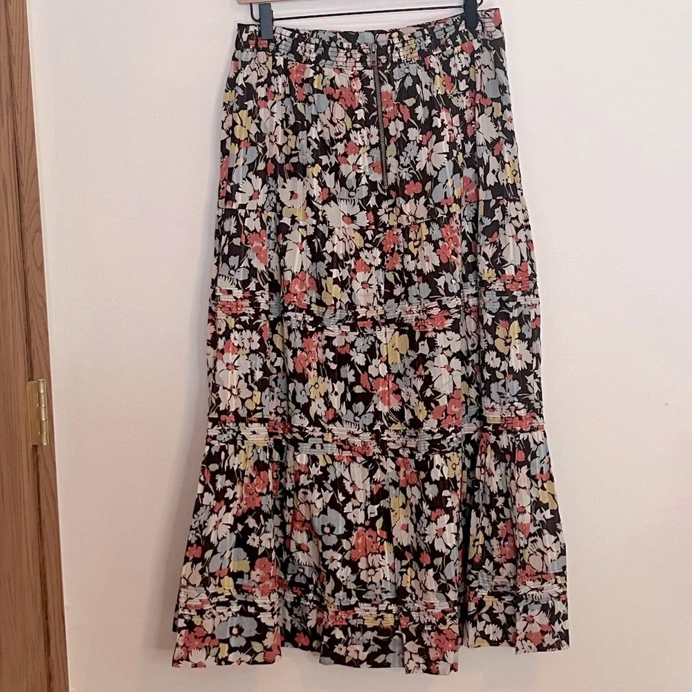 NWT THE GREAT. The Grove Maxi Skirt - Picture 3 of 11